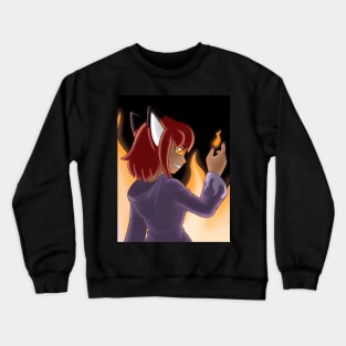 Rubi Fire Back Crewneck Sweatshirt